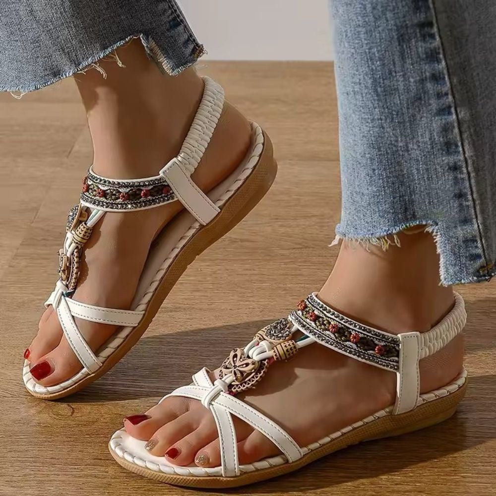 Elara | Women's Sandals with Orthopedic Support & Woven Design | Stylish Comfort for All-Day Wear 3