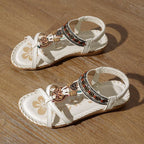 Elara | Women's Sandals with Orthopedic Support & Woven Design | Stylish Comfort for All-Day Wear 4