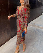 Elegant A-Line Maxi Dress for Women with Flattering Silhouette | Perfect Long Dress for Special Occasions 2