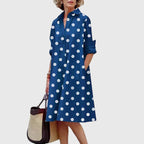 Elegant Casual Dress with Pockets | Relaxed Fit Day Dress for Effortless Style 7