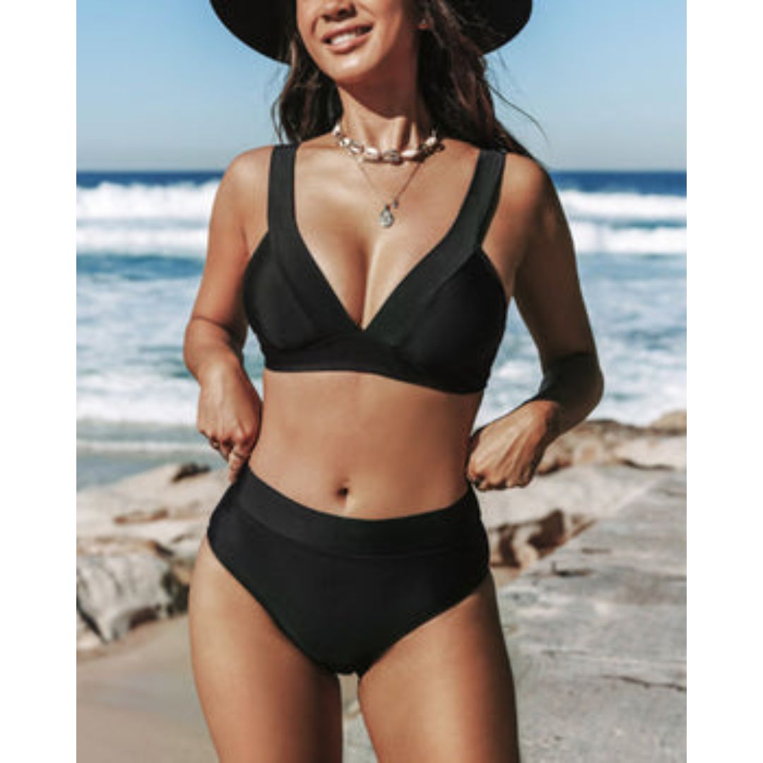 Elegant Collection | High Neck One Piece Swimsuit with Tummy Control | Flattering Fit for Confident Style 7