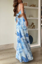 Elegant Collection | Long Sleeve Maxi Dress with Bow-Back Design | Flattering Fit for Effortless Grace 4