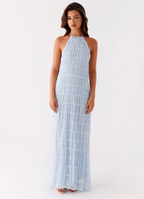 Elegant Collection | Maxi Dress with Adjustable Halter Neckline | Flattering Fit for Summer Events 2