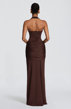 Elegant Collection | Maxi Dress with Strapless Sweetheart Neckline | Flattering Silhouette for Special Occasions