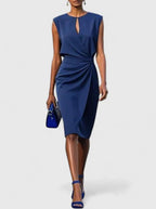 Elegant Collection | Women's Black Dress with Flattering Cut | Perfect for Wedding Guests and Formal Events 1