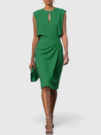 Elegant Collection | Women's Black Dress with Flattering Cut | Perfect for Wedding Guests and Formal Events 2