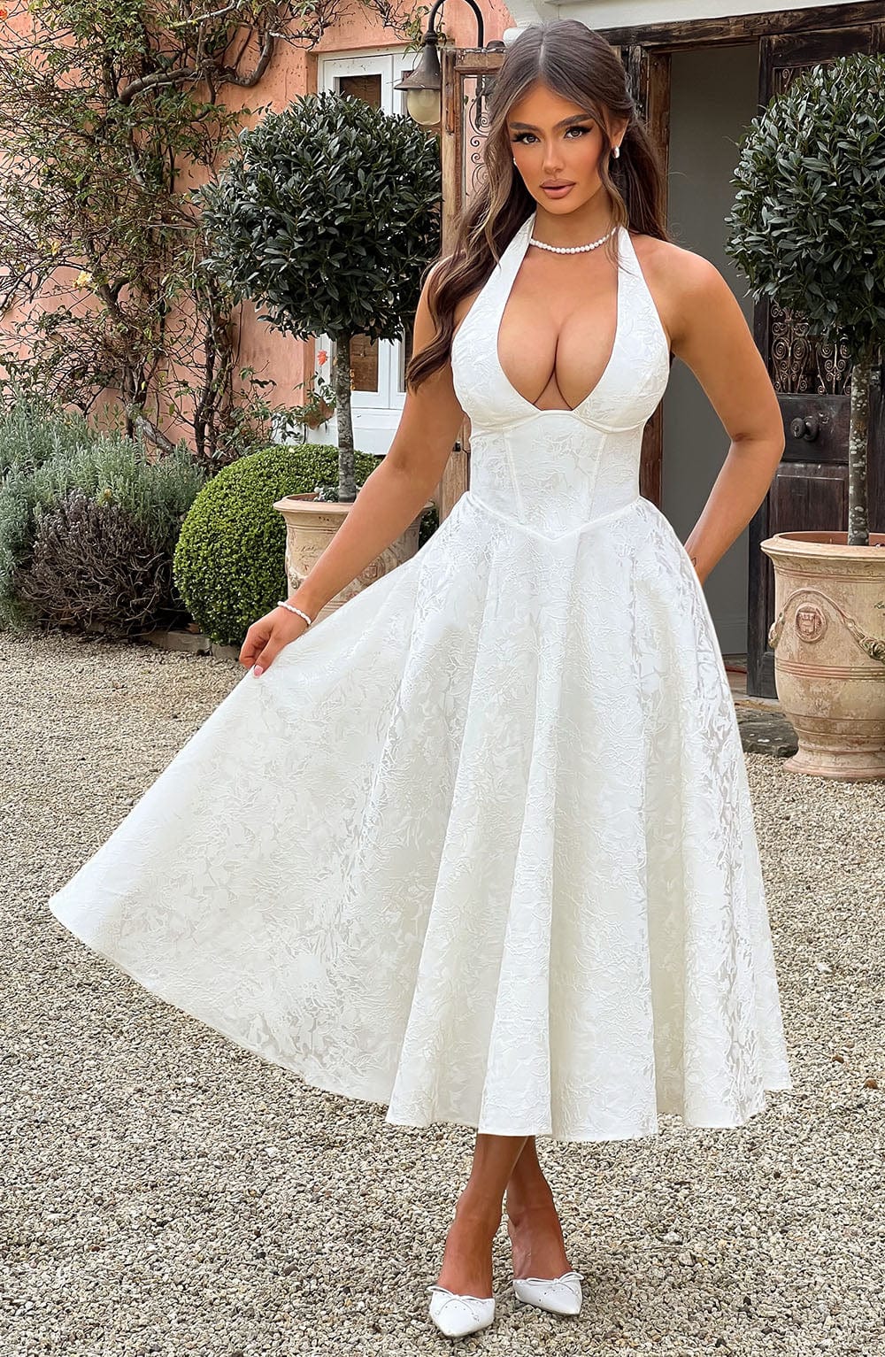 Elegant Collection | Women's Dress with Exquisite Embroidery | Timeless Style for Formal Events 1