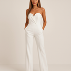 Elegant Collection | Women's Jumpsuit with V-Neck & Wide-Leg Design | Versatile Style for All Occasions 1