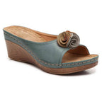 Elegant Comfort | Women's Sandals with Cushioned Footbed | Stylish Support for All-Day Wear 2