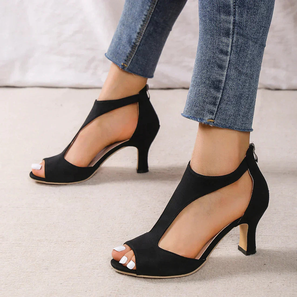 Elegant Comfort | Women's Sandals with Cushioned Insole | Adjustable Straps for All-Day Support 0