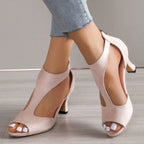 Elegant Comfort | Women's Sandals with Cushioned Insole | Adjustable Straps for All-Day Support 1