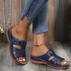 Elegant Comfort | Women's Sandals with Orthopedic Cushioned Wedge | Stylish Support for All-Day Wear 2