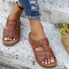 Elegant Comfort | Women's Sandals with Orthopedic Cushioned Wedge | Stylish Support for All-Day Wear 7