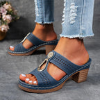 Elegant Comfort | Women's Sandals with Orthopedic Support Sole | Slip-On Design for All-Day Relief 3