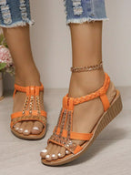 Elegant Comfort | Women's Sandals with Soft Cushioning | Adjustable Fit for All-Day Support 5