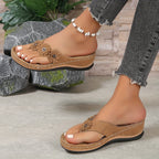 Elegant Comfort | Women's Sandals with Soft Cushioning | Supportive Slip-Ons for All-Day Ease 5