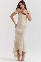 Elegant Evening Collection | Women's Cocktail Dress with Figure-Sculpting Ruching | Chic Sleeveless Design for Special Occasions 6