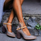 Elegant Heel Sandals | Adjustable Straps & Cushioned Insole | Chic Comfort for All-Day Wear 0