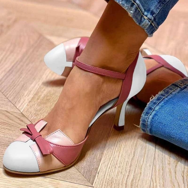 Elegant Heel Sandals | Strappy Heels with Cushioned Insole | Chic Wedding Shoes for All-Day Comfort 1
