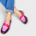 Elegant Loafers for Women with Chic Round Toe | All-Day Comfort in Black 0