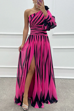 Elegant Maxi Dresses for Women | One Shoulder Asymmetric Design for Timeless Style 3
