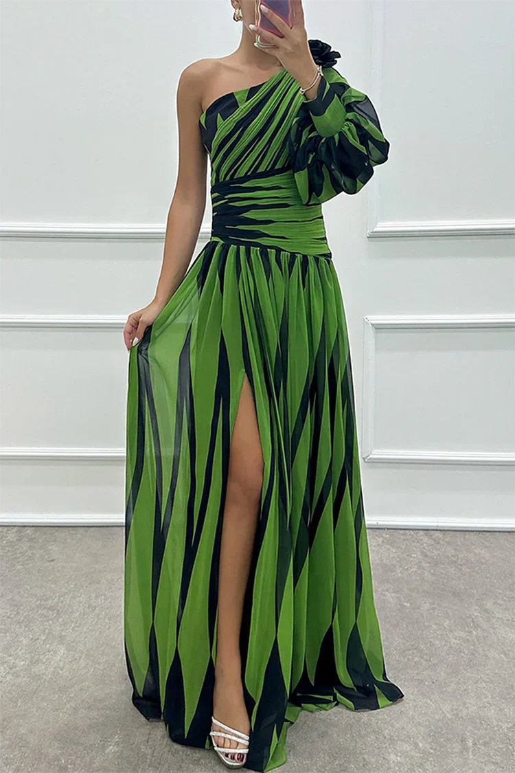 Elegant Maxi Dresses for Women | One Shoulder Asymmetric Design for Timeless Style 6