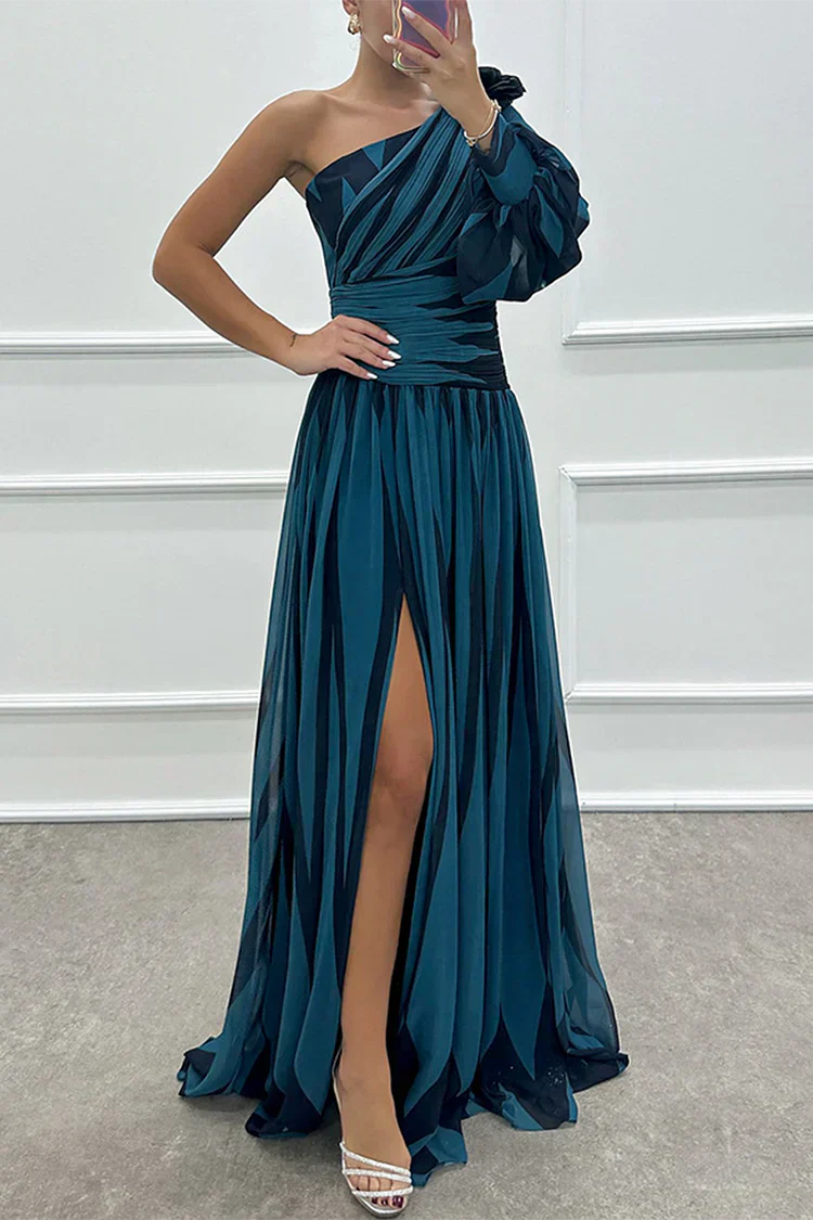 Elegant Maxi Dresses for Women | One Shoulder Asymmetric Design for Timeless Style 7