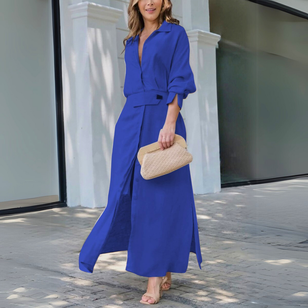 Elegant Maxi Dresses for Women with Flattering V-Neckline | Lightweight Summer Style for Effortless Comfort 2