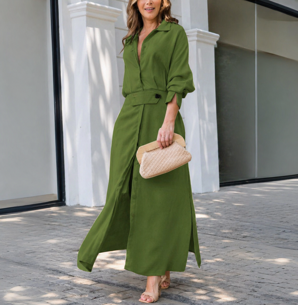Elegant Maxi Dresses for Women with Flattering V-Neckline | Lightweight Summer Style for Effortless Comfort 3