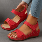 Elegant Orthopedic Sandals | Wedge Heel Design with Adjustable Straps | All-Day Comfort for Pain-Free Walking 6
