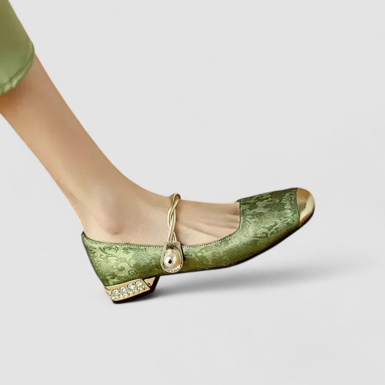 Elegant Orthopedic Women's Shoes | Low Block Heel Mary Jane Design for All-Day Comfort 3