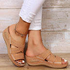 Elegant Sandals | Women's Orthopedic Adjustable Sandals with Cushioned Soles | Stylish Design for All-Day Comfort 0