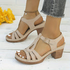 Elegant Sandals | Women's Sandals with Cushioned Footbed & Adjustable Buckle | Comfortable Fit for All-Day Wear 3