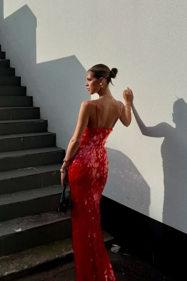 Elegant Sequin Backless Dress for Women with Flattering Fit | Perfect for Special Occasions 1