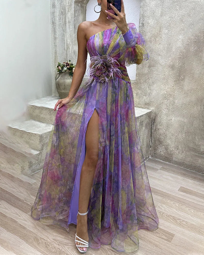Elegant Summer Dress for Women with Flattering Side Split | Lightweight Comfort for Effortless Style 1