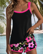Elegant Tankini Swimwear | Women's Tummy Control Tankini Set with Flattering Fit for Confidence 5