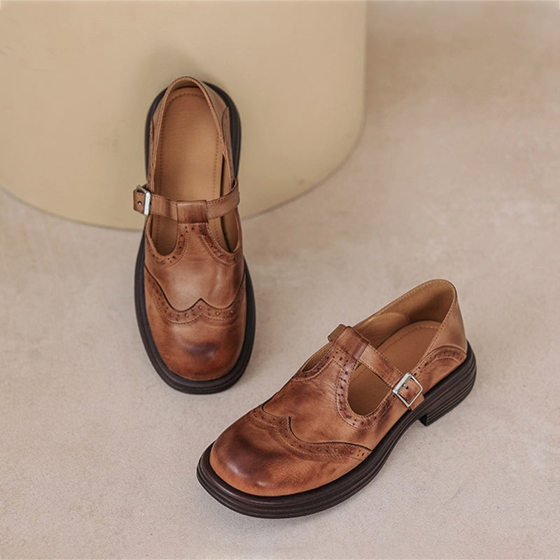 Elegant Vegan Leather Mary Jane Sandal with All-Day Comfort Sole | Timeless Style for Everyday Wear 2