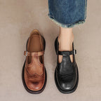 Elegant Vegan Leather Mary Jane Sandal with All-Day Comfort Sole | Timeless Style for Everyday Wear 5