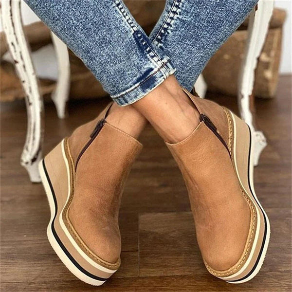 Elegant Women's Boots with Waterproof Design & Easy Side Zipper for All-Day Comfort 2