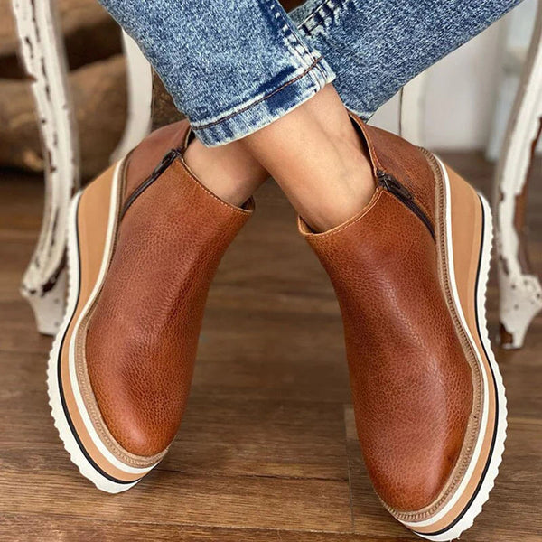 Elegant Women's Boots with Waterproof Design & Easy Side Zipper for All-Day Comfort 5