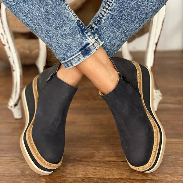 Elegant Women's Boots with Waterproof Design & Easy Side Zipper for All-Day Comfort 7