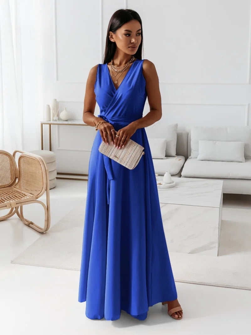 Elegant Wrap Maxi Dress for Women with Flattering Design | Perfect Long Dress for Weddings and Formal Events 6