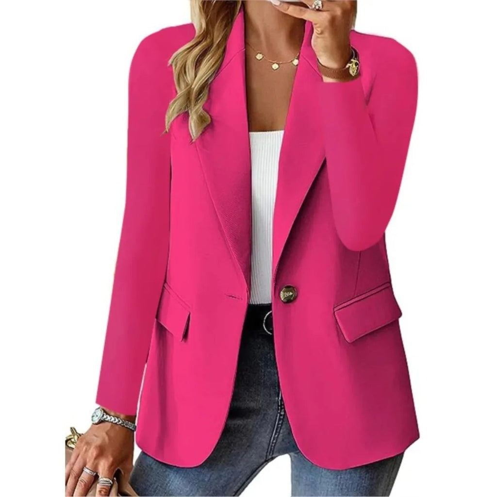 Elegant | Women's Blazer with Soft Structure & Defined Lines | Versatile Layering for Effortless Style