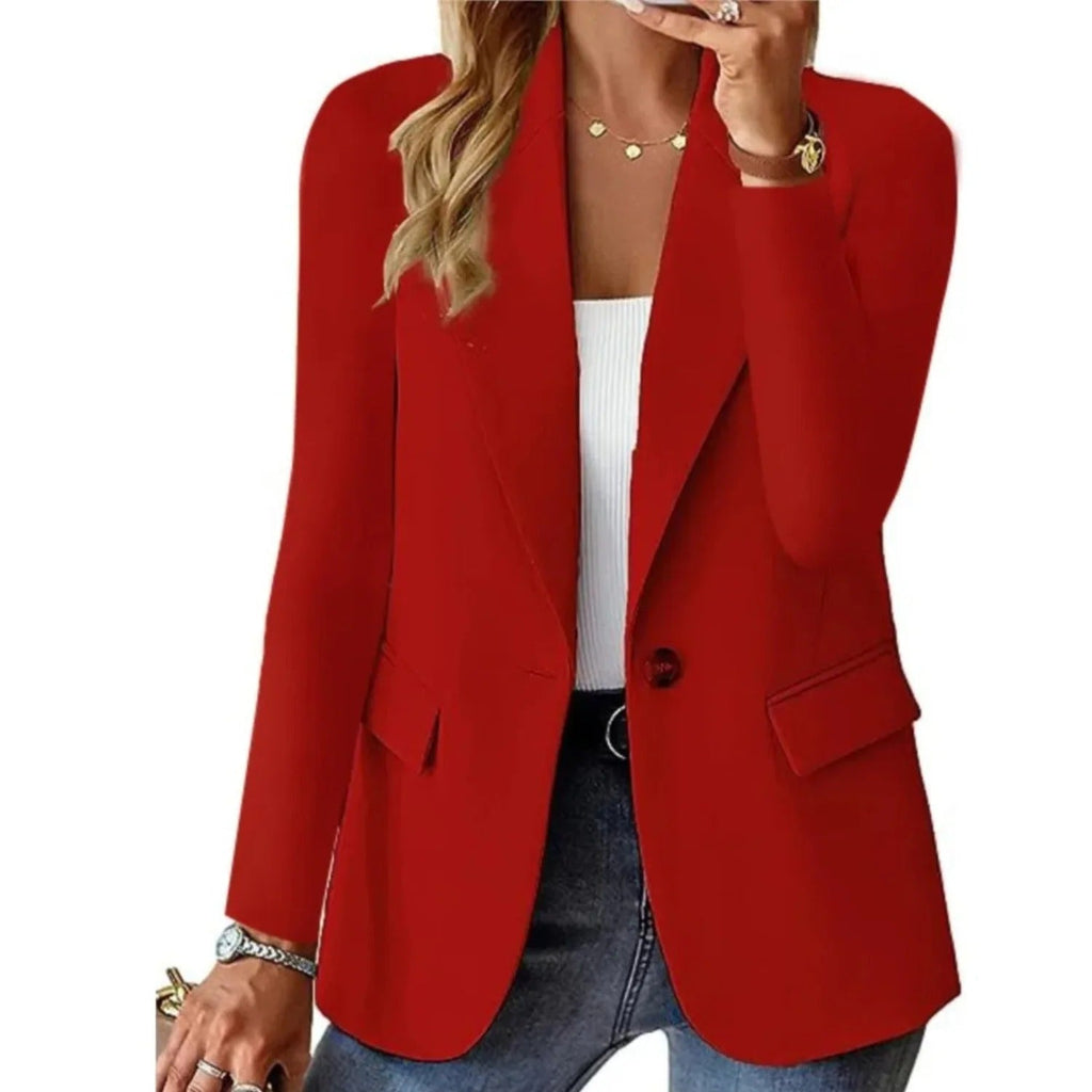 Elegant | Women's Blazer with Soft Structure & Defined Lines | Versatile Layering for Effortless Style