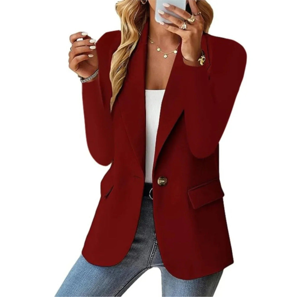 Elegant | Women's Blazer with Soft Structure & Defined Lines | Versatile Layering for Effortless Style