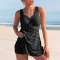 Elegant | Women's Tankini Set with Tummy Control & Full Coverage | Flattering Design for Confidence 0