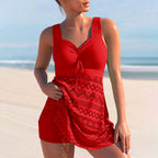Elegant | Women's Tankini Set with Tummy Control & Full Coverage | Flattering Design for Confidence 4