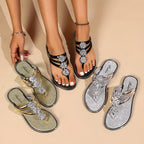 Eloira | Women's Sandals with Dazzling Crystal Accents | Comfortable Fit for Effortless Elegance 3