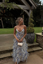 Eloise Collection | Women's Floral Maxi Dress with Breezy Split Skirt | Elegant Summer Style for Garden Events 5