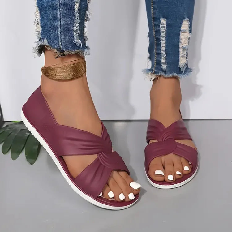 Eloise | Women's Sandals with Soft Cushioned Comfort & Chic Knot Design for All-Day Elegance 7